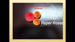 Easy Paper Rose