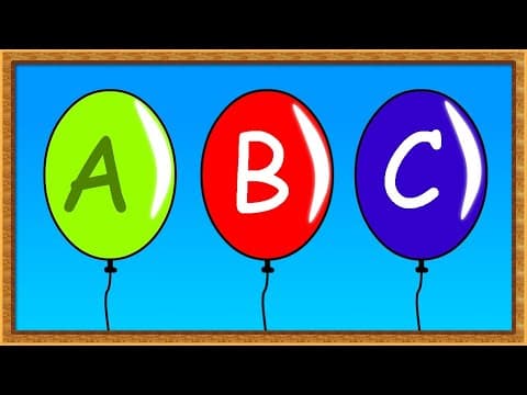 Learn abc for preschool - learn abc for toddlers - learn abc for kids