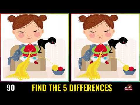 Have you ever seen such a difficult spot the difference game? Try this one first! (NO.26）