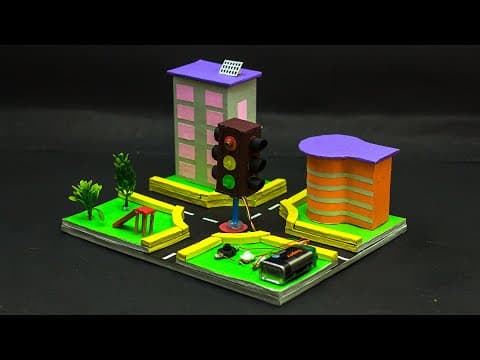 Science Projects | Traffic Light Working Model