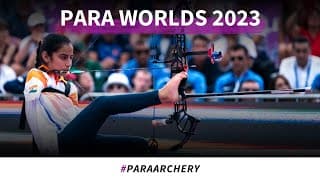 Sheetal Devi v Öznur Cüre compound women open gold  Pilsen 2023 World Archery Para Championships