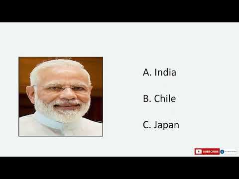 Guess the country of the current famous leaders | Guess the leaders of the world