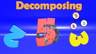 Decomposing Numbers|Number Bonds|Decomposing and Number Bonds for Kids|What are Number Bonds