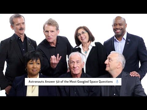 Astronauts answer 50 of the most googled space questions