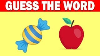 Guess The Word by Emoji | Emoji Challenge | Emoji Puzzles!