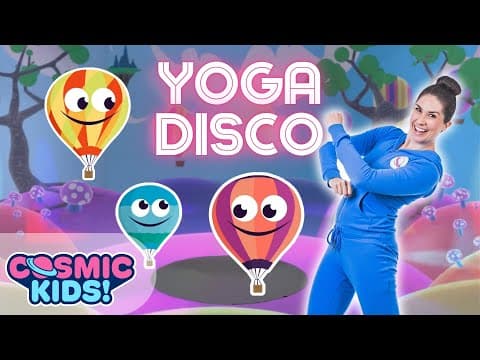Hot Air Balloonin' | Kids Exercise Song and Dance