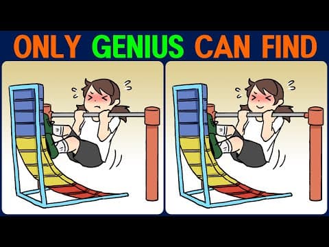 Puzzle / Find the Difference │Improve your concentration for brain health!