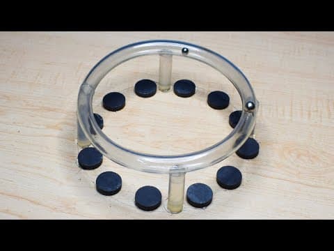 Awesome DIY New Experiment with Steel Ball and Magnet