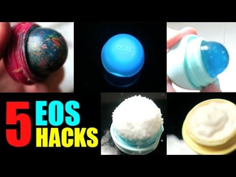DIY 5 FUN EOS LIP BALM DIY HACKS