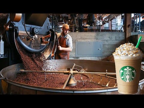 How Its Made Coffee | Coffee Harvesting and Processing Factory