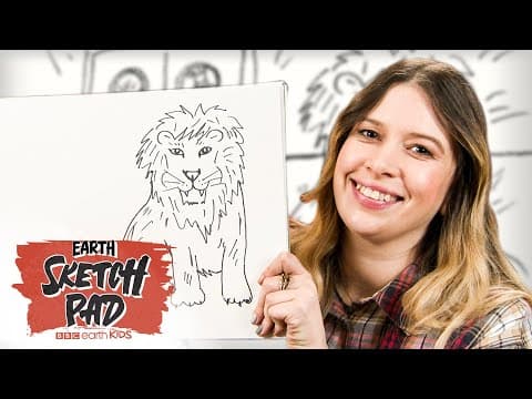 How To Draw A Lion TRASHING A RESTAURANT