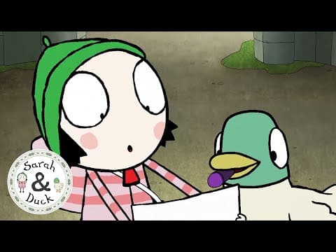 Castle Scribbling | Quacky Flappy Clips | Sarah and Duck