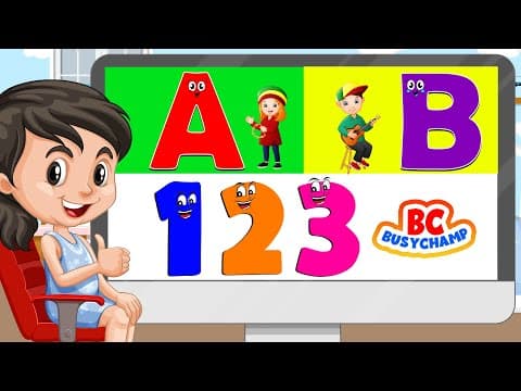 Learning Videos For 3 Year Olds | ABC and 123 Learning Videos | Best Educational Videos For Toddlers