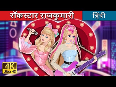 रॉकस्टार राजकुमारी | Rockstar Princess in Hindi | ‪@HindiFairyTales‬