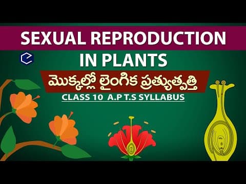 Mokkalalo Pratyutpatti |Sexual Reproduction in plants in telugu