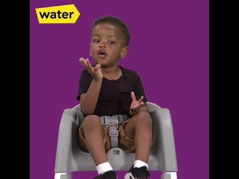 First Sign Language Milk Water & More