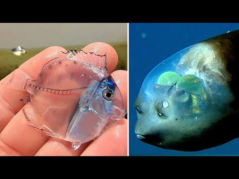 10 Most Beautiful Transparent Creatures in the World