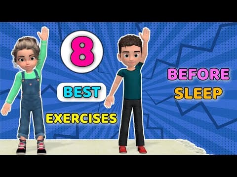 8 BEST KIDS EXERCISES TO DO BEFORE SLEEP