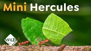 Why Are these Ants Carrying All Those Leaves I Wild To Know