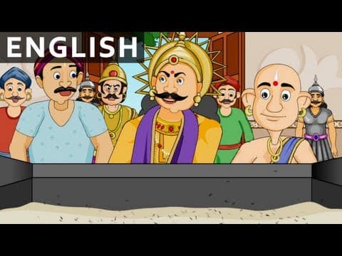The Bowl Of Water - Tales of Tenali Raman - Animated/Cartoon Stories