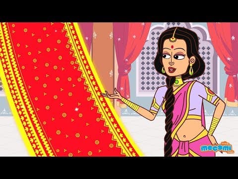 Tenali Raman Stories in Hindi - Secret of Weaving Invisible Fabric | Moral Stories by Mocomi Kids