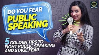5 Public Speaking Tips To Overcome Stage Fear