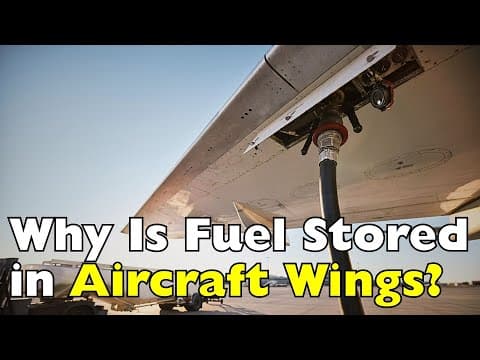 Why Do Planes Keep Their Fuel in the Wings?