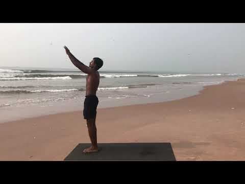6 sets of Surya Namaskaras