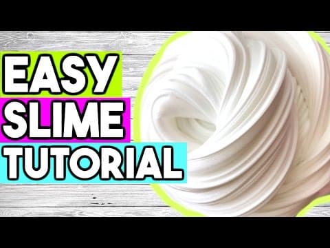 How to Make SLIME for Beginners! Best EASY Way to Make Slime