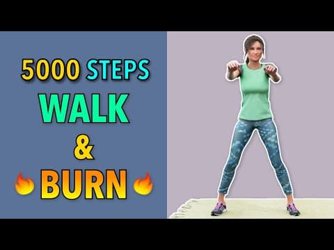5000 Steps HIIT: Fat Burning Walk