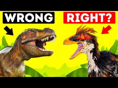 What Dinosaurs Looked Like In Reality, Most People Still Don't Know