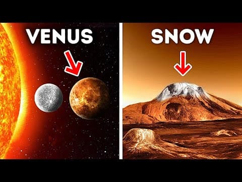 Underwater Snow Falls Upside Down on This Moon