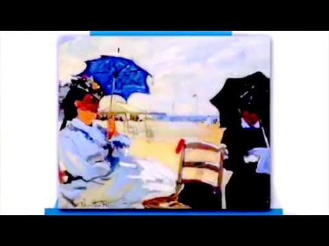 Rain sun wind fog? Claude Monet didn't care!