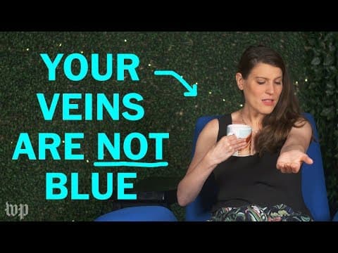 Why are veins blue? | Anna's Science Magic Show Hooray