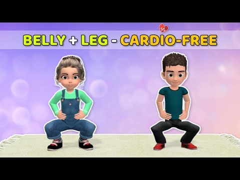 18-MIN CORE BLAST: CARDIO-FREE BELLY AND LEG STRENGTHENING WORKOUT
