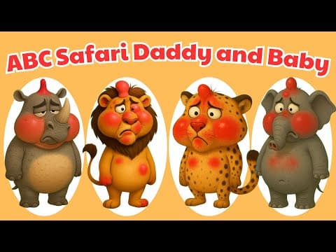 π¦π ABC Safari Animals Poke Beehive π Funny Daddy & Baby Animal Sounds Song | Meow Meow TV