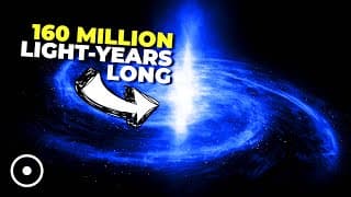 This Is One Of The Largest Black Hole Jets Found