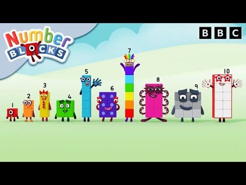 Number Block Family | Learn to Count