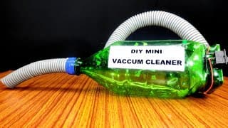 DIY homemade mini vacuum cleaner|science experiments|simple life hacks|innovative ideas