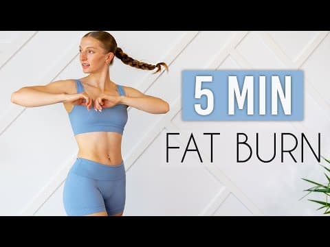 5 MIN FULL BODY - A quick & intense total body burn
