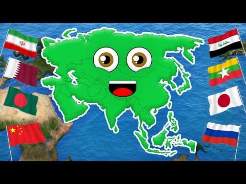 Countries of Asia - Names & Capitals - Countries of the World