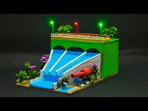 Hydroelectric Dam Working Model