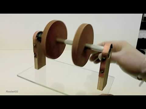 Strange rotation of an electric rotor basilar