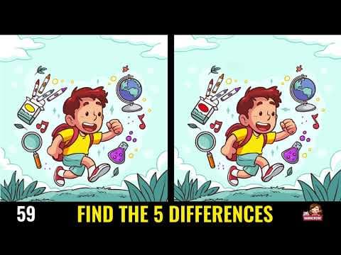 Find the difference & spot it out : The Ultimate Difference Test(NO 19)