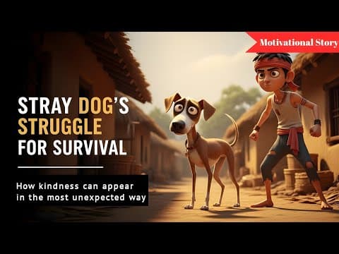 They stray dog and the Cracked Bowl | Motivational story.