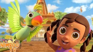 Main Tota Main Tota Hare Rang Ka | मैं तोता मैं तोता | Nimboo Kids Nursery Rhymes | Mithu |Aloo Bola