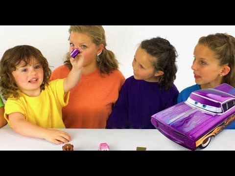 Learn English Colors Toy Cars