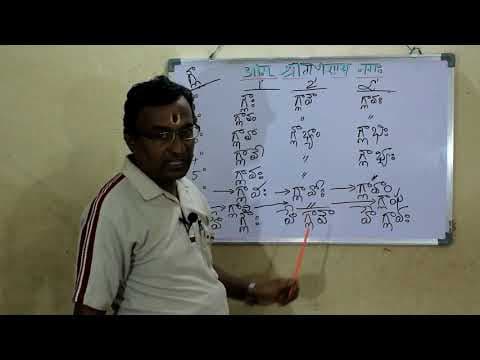 Samskritam nerchukondi - 38 - संस्कृतपाठ - ३८ - సంస్కృతం నేర్చుకోండి - 38