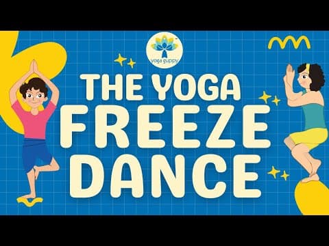 Yoga Freeze Dance | Action Song for Kids | Warm Up | Yoga Guppy by Rashmi Ramesh