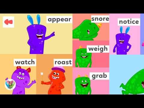 Action Words 3 - Kid Learn & Spelling P5
